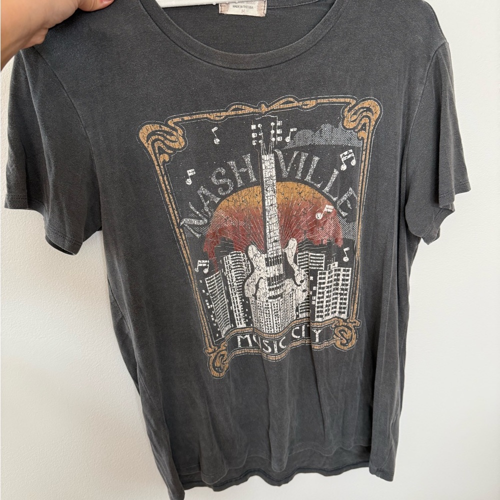 Nashville Music City Graphic T-Shirt